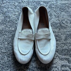 Boemos Leather Flat Loafers